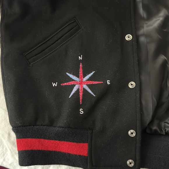 Opening Ceremony large wool bomber jacket Appalachian Trail Embroidered Varsity - Picture 10 of 13